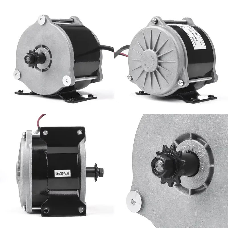 for MY1018E 36V 500W Electric Bicycle Motor Brushed DC Motor Parts Small Electric Vehicle Engine Gear Scooter