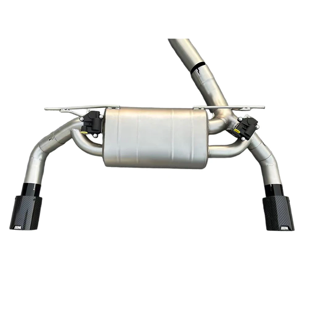 Valved Exhaust Pipes for 428i 435i 440i F32 F33 F36 2.0T Silenced Exhaust with Valve Remote Control - view 4