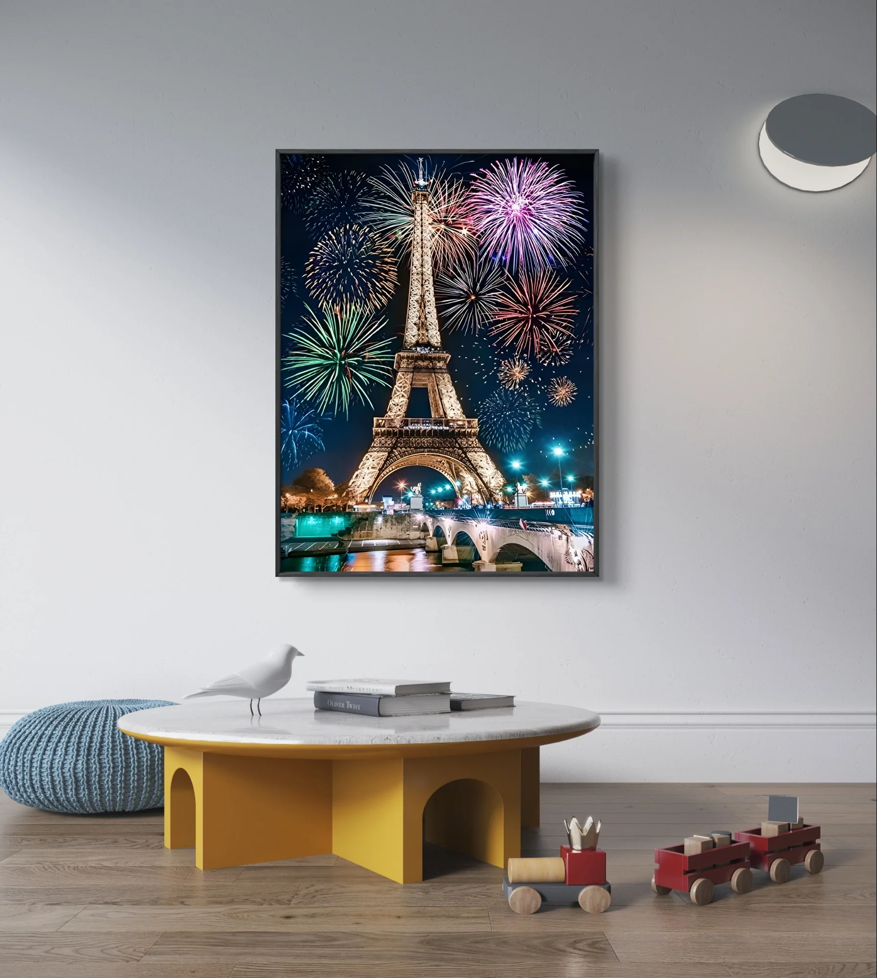 Eiffel Tower 5D Diamond Painting City Landmark Picture Diy Diamond Embroidery Cross Stitch Landscape Home Wall Decor Hand Gift