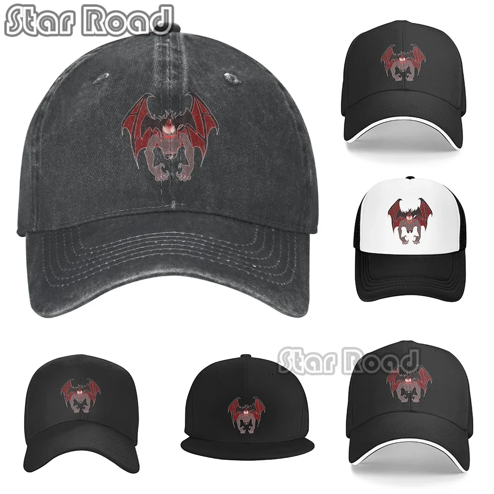 Adjustable Solid Color Baseball Cap Amon Statueby Washed Cotton Devilman Crybaby Dark Anime Akira Sports Woman Hat for Unisex