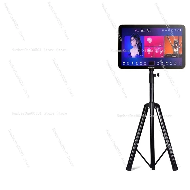 Portable Karaoke Machine KV-M7 with Built in Battery Wireless Mic Home Outdoor Party Singing Player for Family