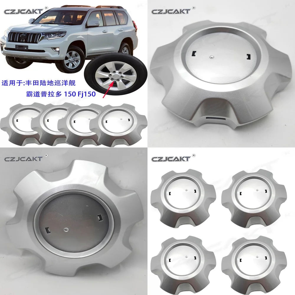 

Wheel Center Cap Hub Cap for Toyota Land Cruiser Prado FJ150 Off Road SUV Alloy Rim Accessory Car Styling Trim Replacement