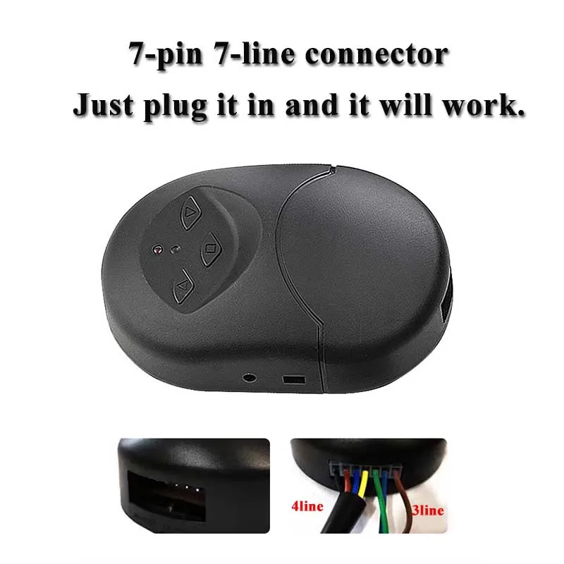 وحدة تحكم محرك الأنبوب، إصدار الزر الخلفي، مع قابس قياسي أوروبي، مواد صديقة للبيئة، صندوق أبيض، قطعة واحدة #5