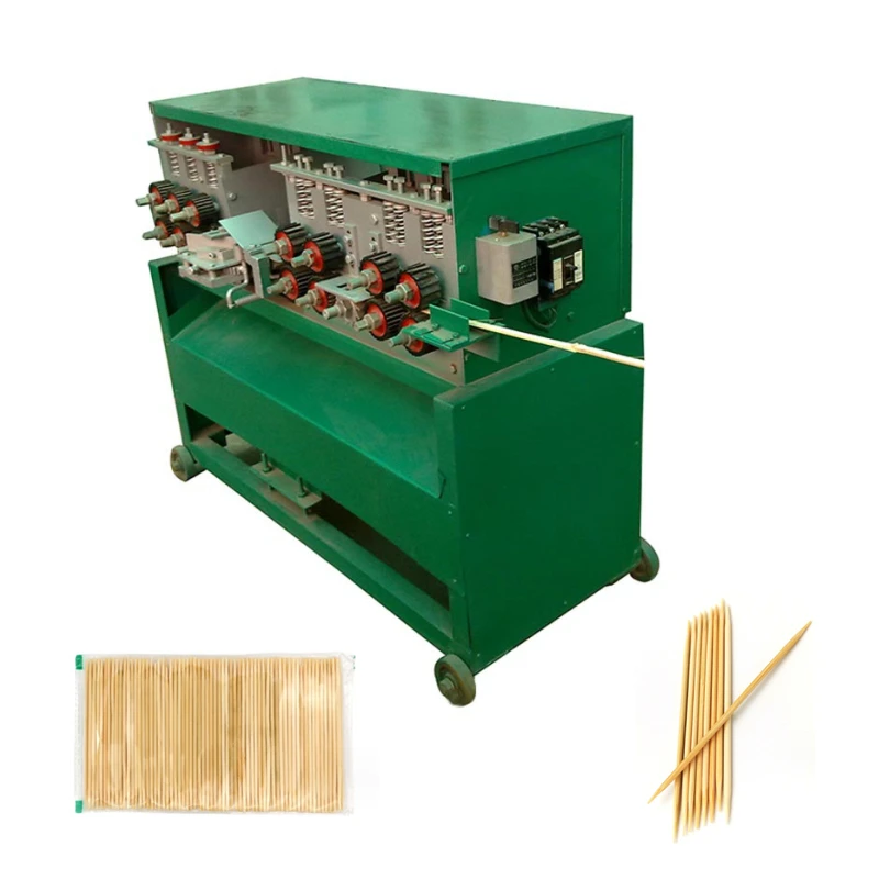 Wood broom stick making machine Round rod milling machine Toothpick