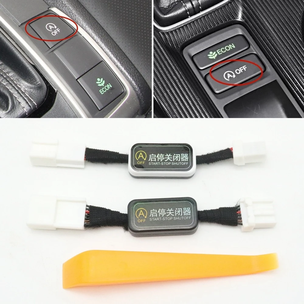 

For Honda Civic 10th 11th 2016-2024 Car Smart Off Canceller Automatic Stop Start System Closer Eliminator Sensor Plug Cable