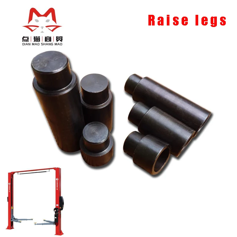 Car Lift Rubber Pad Lift Tray Heightening Feet Heightening Legs Heightening Section Foot Pads Solid Lift Accessories