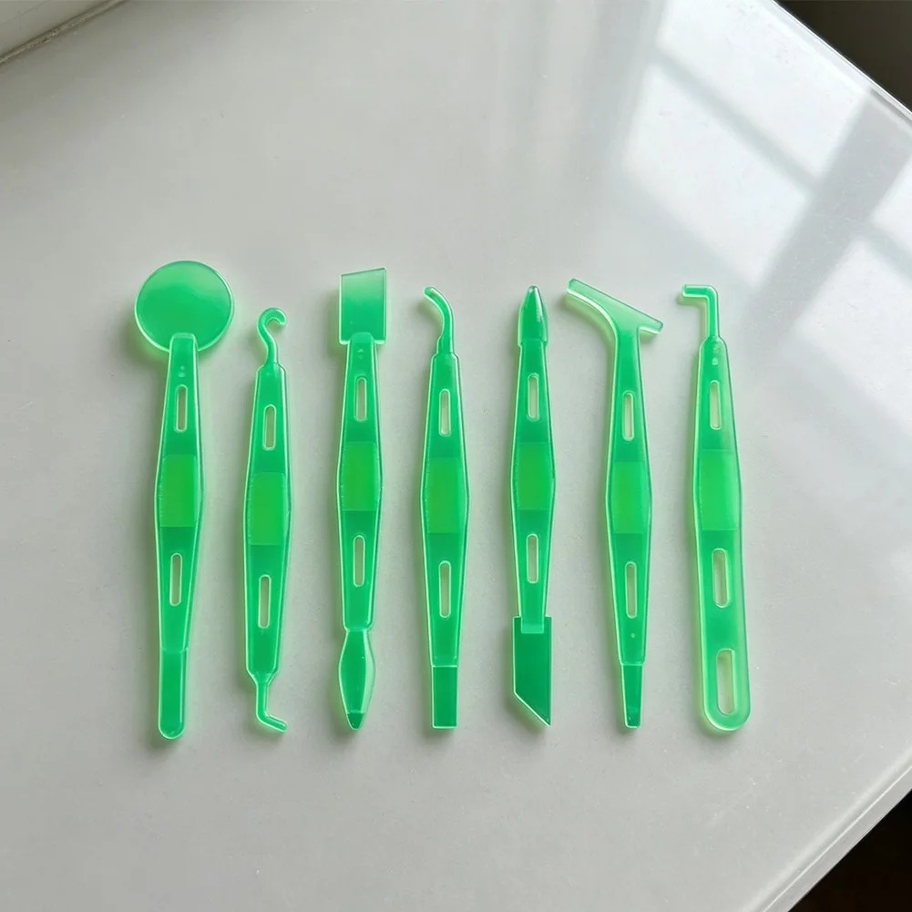 Green Felt Edge Squeegee For Car Window Tint Film Installation Decal Sticker Remover Tool Automotive Wrap Application Kit