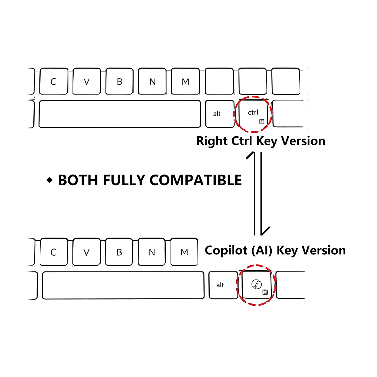 Hungarian RGB Backlit Keyboard For MSI Katana 15 / 17 HX B14W B14WGK B14WFK B14WEK MS-1587 MS-17L7, Cyborg 15 AI A1V A1VFK A1VEK