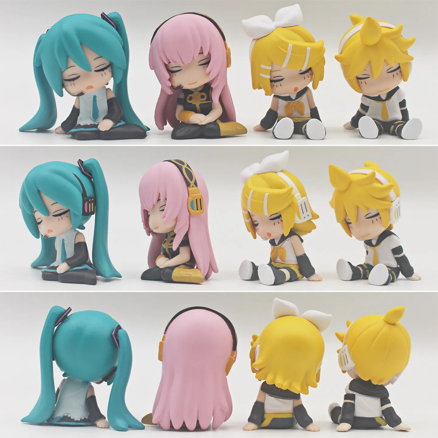 

Virtual Singer Miku Side By Side Sleepy Blind Box Kawaii Action Figure Desktop Decoration Toys Birthday Surprise Gift For Fans