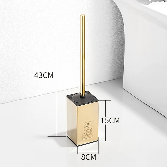

Прямая продажа с фабрики, настенная щетка для унитаза, матовая золотая щетка для унитаза и набор держателей для ванной комнаты