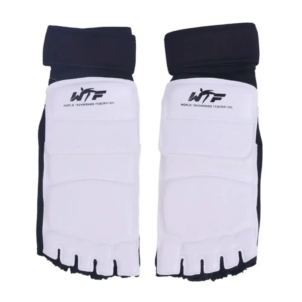 Halbfinger-Boxhandschuhe Taekwondo Schutzfußabdeckung Kampfsport Schutz Trainings-Hand- und Fußschutz-Set – Detail 5