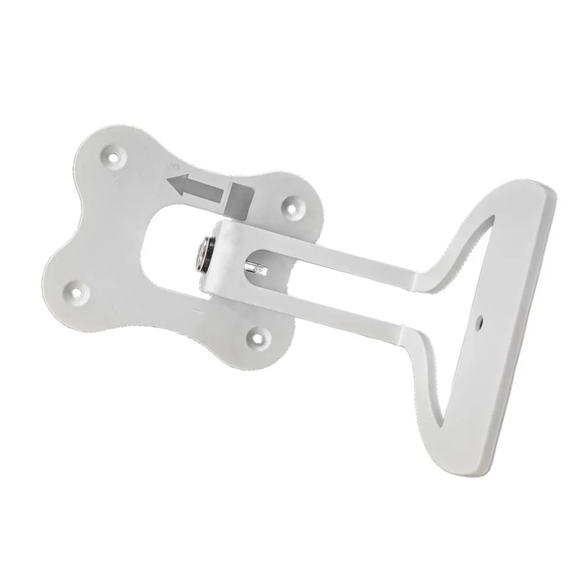 Металлическое настенное крепление для динамика SQPP-2X для беспроводного динамика Sonos Era 100, регулируемый настенный держатель для Sonos Era 100 (белый)