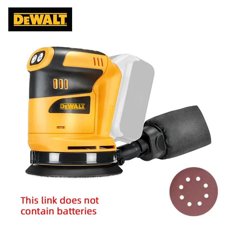 Dewalt Brushless Cordless Orbital Sander Grinder Wood Metal Waxing Grinding Polishing  Machine for Dewalt 20V Battery
