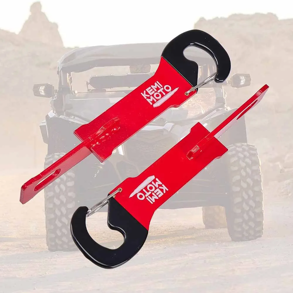 

2pcs 7" Anti-Rust Easy Door Latches Vent Extender for Enhanced Airflow Compatible with Can-Am X3 Defender HD8 Universal