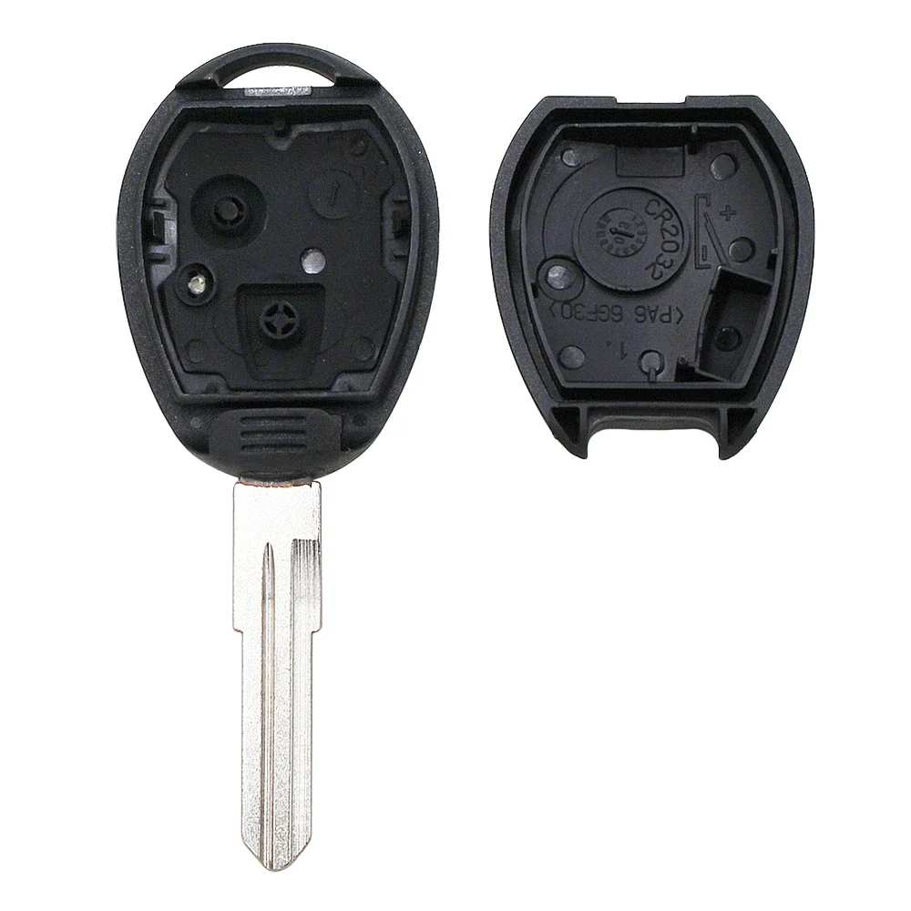 Ecusells 2 Buttons Remote Key shell Case Fob for Land Rover Discovery 1999-2004 Uncut Key