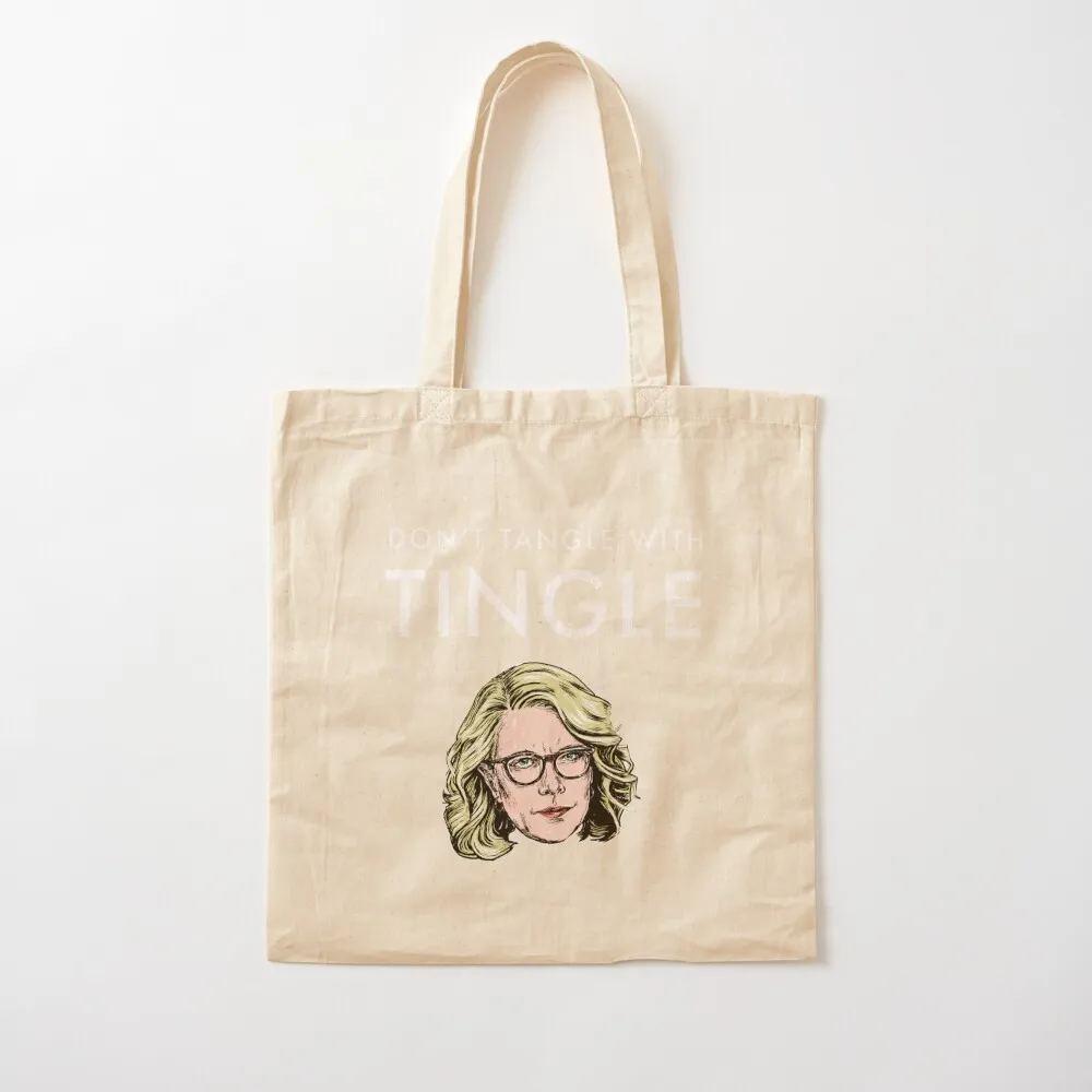 Don't tangle with Tingle! Tote Bag Canvas bag tote bags aesthetic tote bag woman sac pour femme