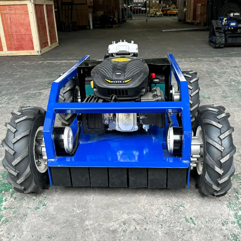 Maßgeschneiderter landwirtschaftlicher Gas-/Dieselmotor-Rasenmäher mit 500-mm-Rad und ferngesteuertem Garten