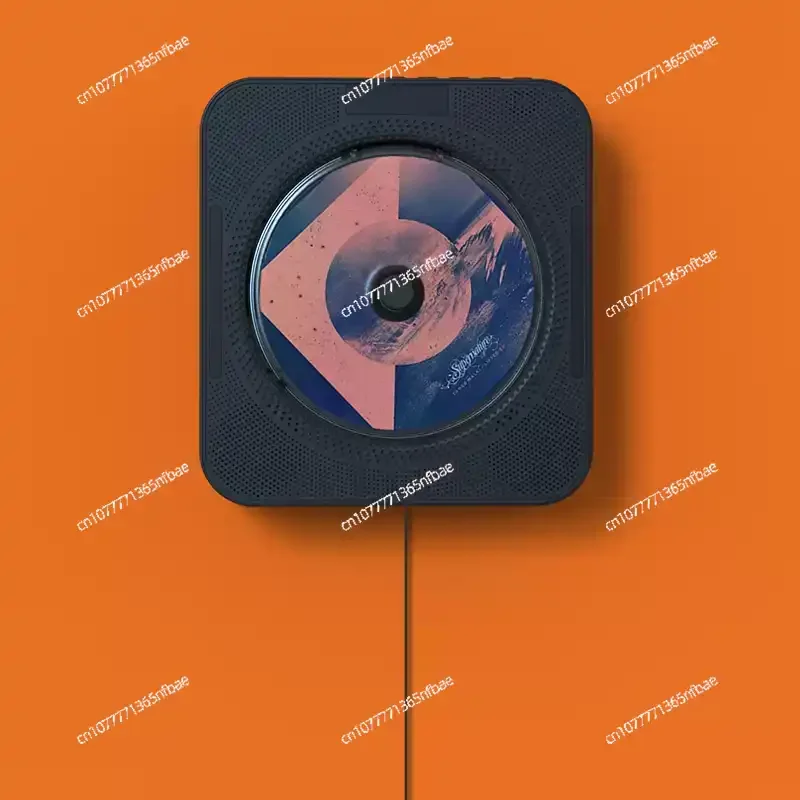 

CD listen to album player retro disc record wall mounted bluetooth disc English ins same speaker player