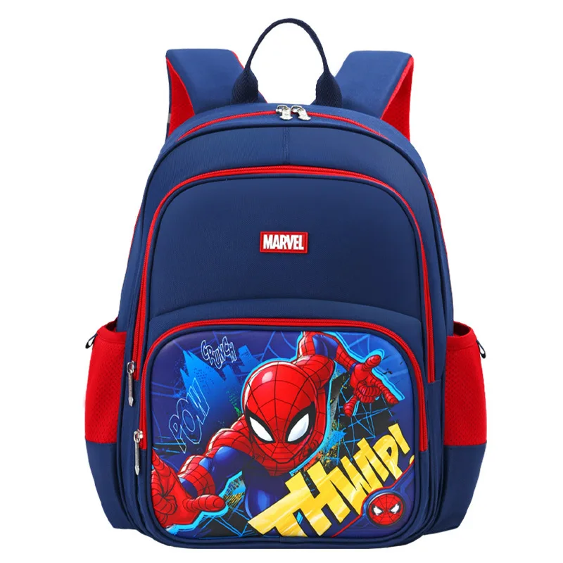 Disney Kraina Lodu Torby Szkolne Dla Chłopców Dziewcząt Spider-Man Uczeń Podstawowy Plecak Ortopedyczny Na Ramię Klasa 1-3 Duża Pojemność Mochilas