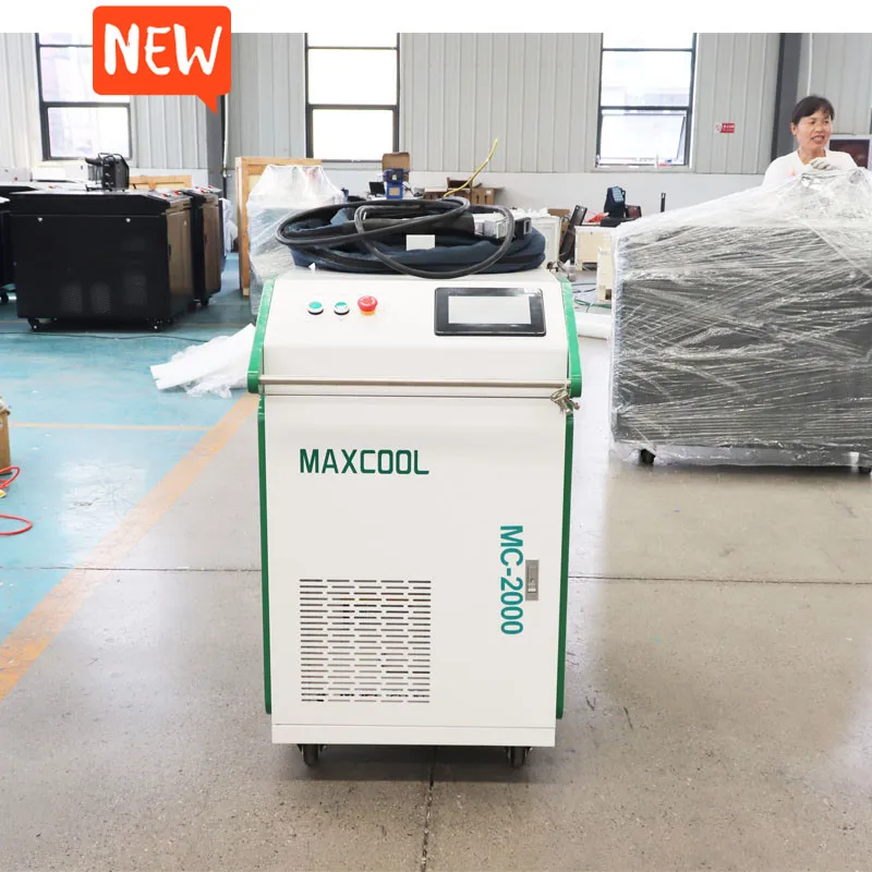 Handheld Easy-Operated Fiber Laser Cleaner Car and Metal Surface fiber Laser Cleaning Machine