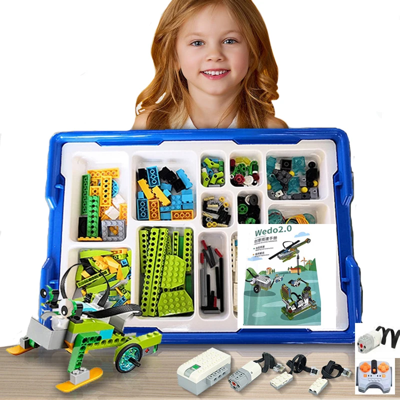 WeDo 2.0 Core Set RC Robotics STEAM Boxed Kit Compatible lego
