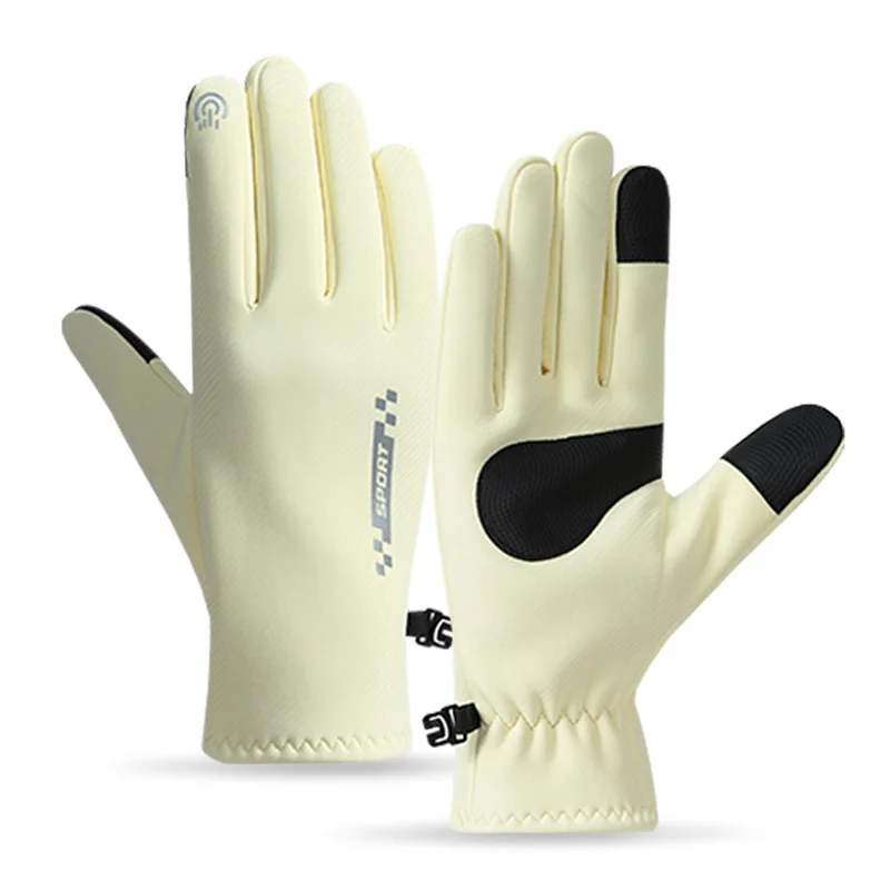 AliExpress Winter Warm Gloves Electric Scooter Cycling Fleece Touchscreen Windproof Non-slip Ski ciclismo Outdoor Sports Gloves Unisex