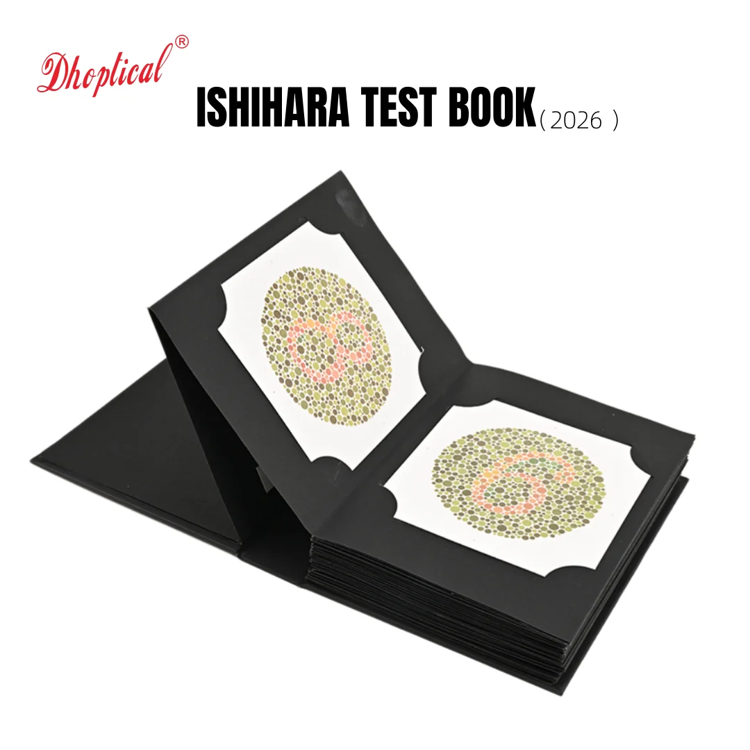 Professional Optometry  Ishihara Test Book Color Blindness Color Vision Exam Chart Medical Eye Test Book