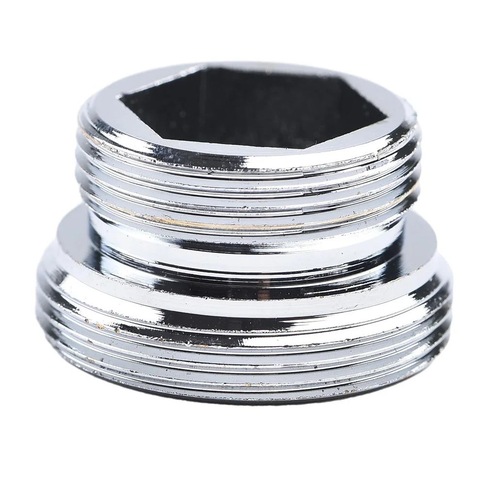 Thread Adapter Faucet Adaptor Faucet Connector Inside Thread Kitchen Tap Aerator Metal Silver Water Tap Connector