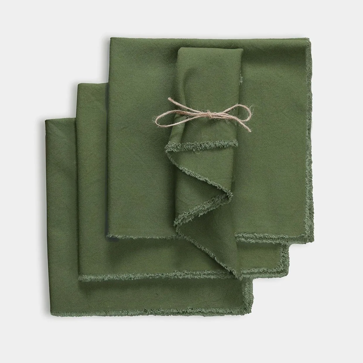 20pcs Cloth Napkins 45x45cm large-size Cotton Linen Napkins Wedding Placemat Serviette Kitchen Tea Towel Christmas Home Decor