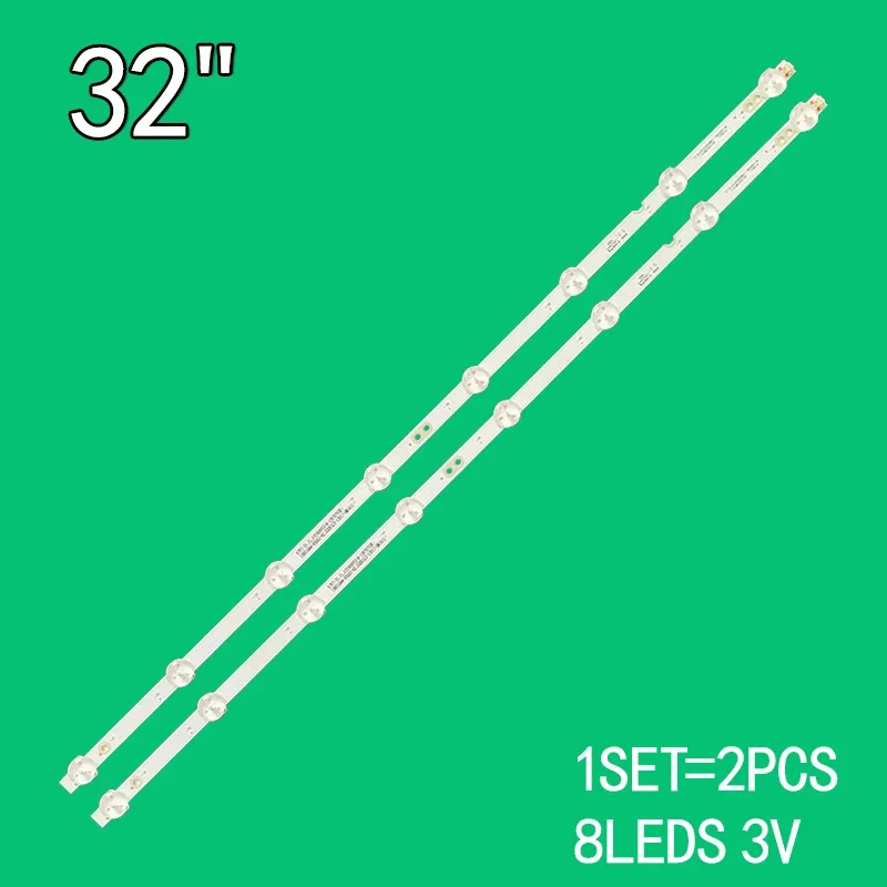 Suitable for LE-8822A LCD TV backlight strip CC02320D562V04 320E9 2X6 56CM 6V 6LED 100% brand new SJ.HZ.D3200801-2835BS-M HD32L7