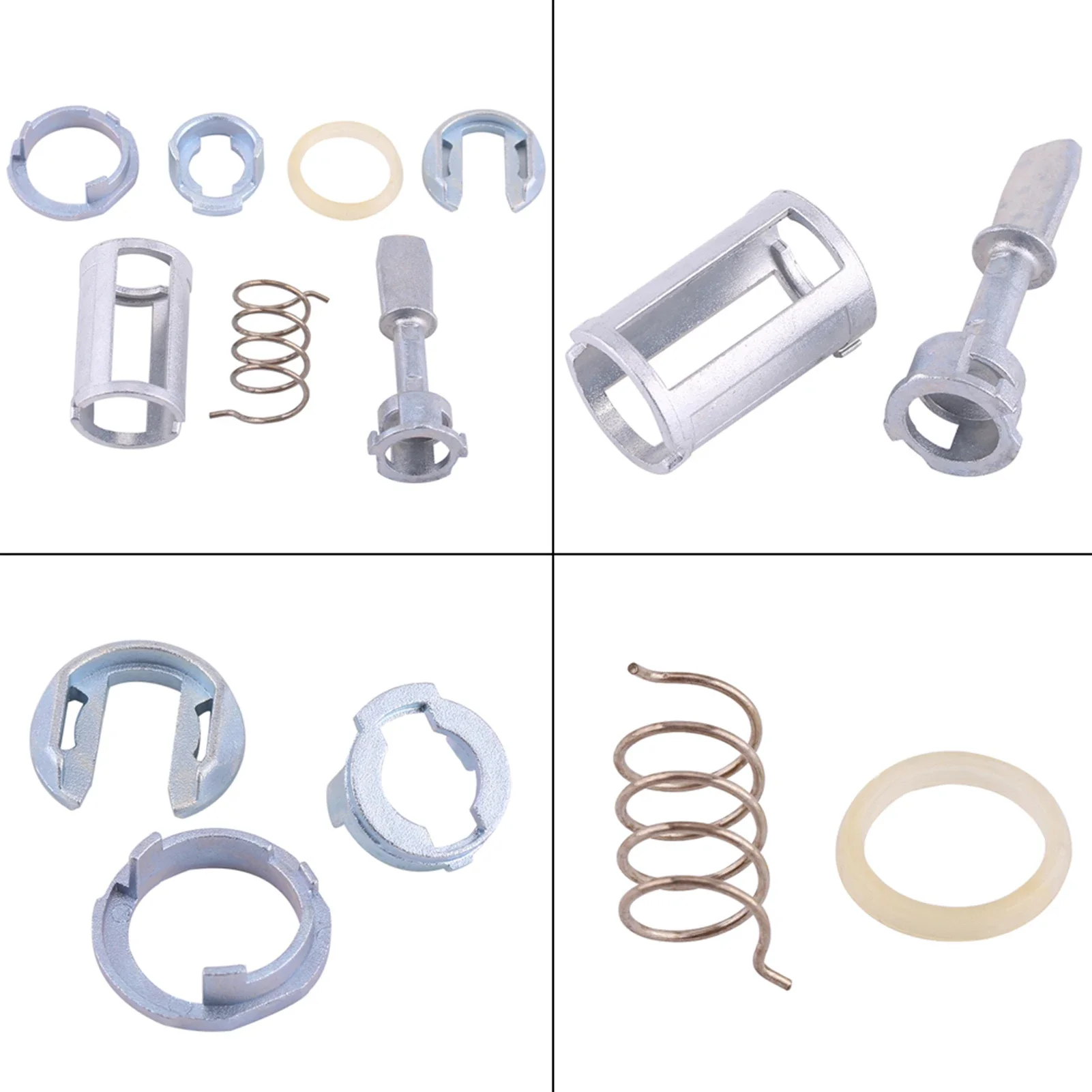 Door Lock Cylinder Repair Kit Front Left Right Replacement Parts For  MK4 GOLF BORA