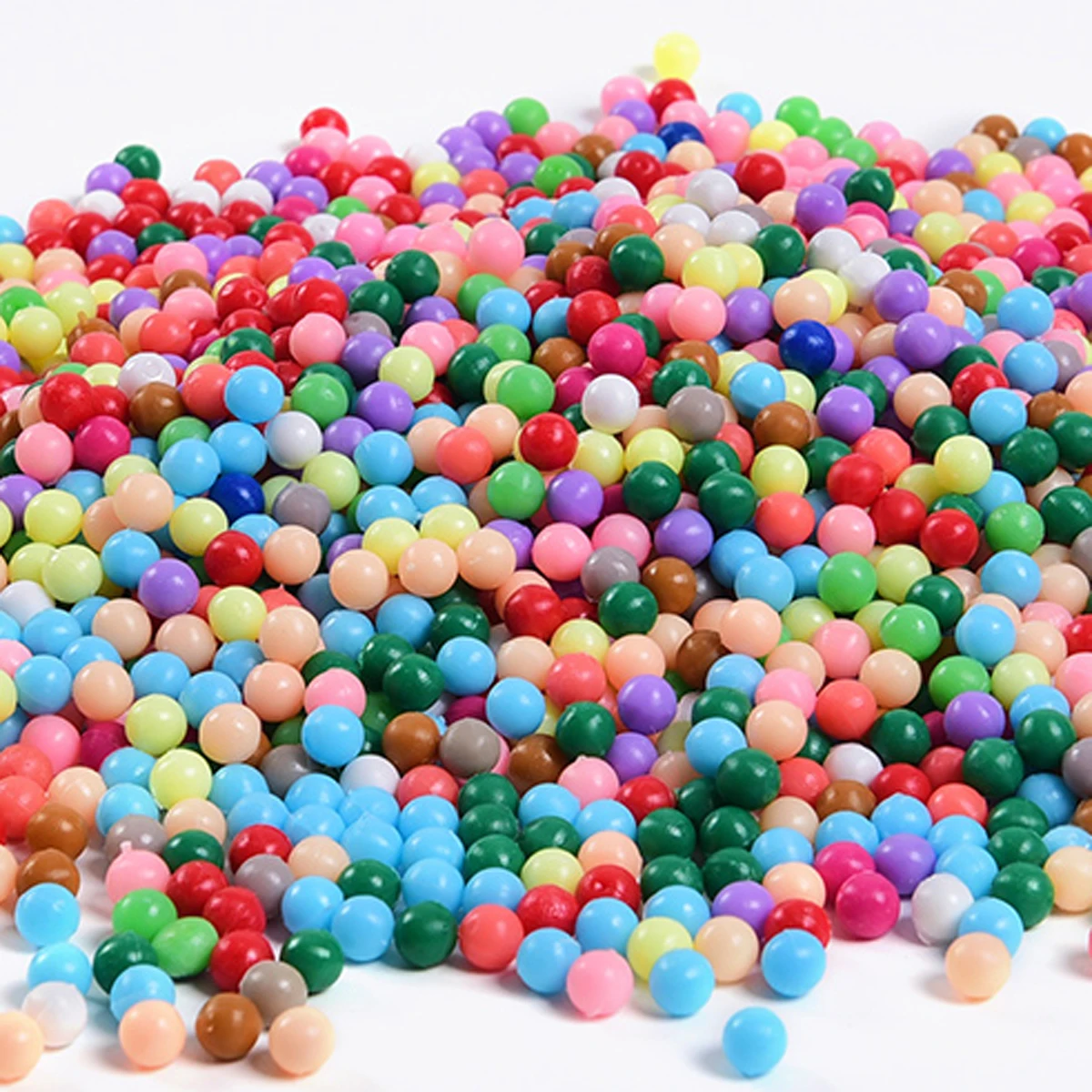 1000PCs Magic Water Sticky Beads Mix Random Colors OPP Bags Crystal Color Puzzle Gift Toys Pixel Art