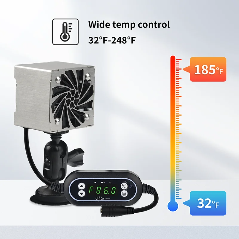 Mini chauffage chaud en résine pour imprimante 3D Anycubic ELEGOO, accessoires Creality LCD francs