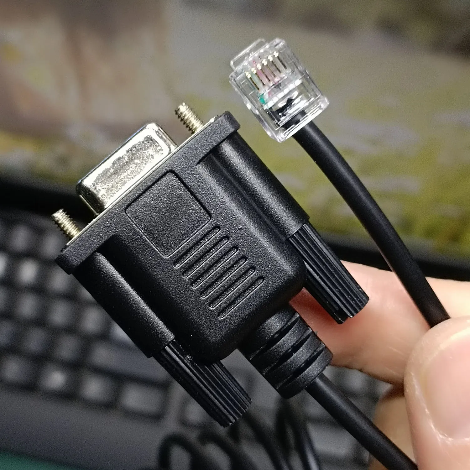 Embout de fil avec prise modulaire, câble série, console de configuration, DE 9 prises, RS232, DB 9 broches, RJ11, RS232 vers RJ12, RJ9, RJ25, RJ45