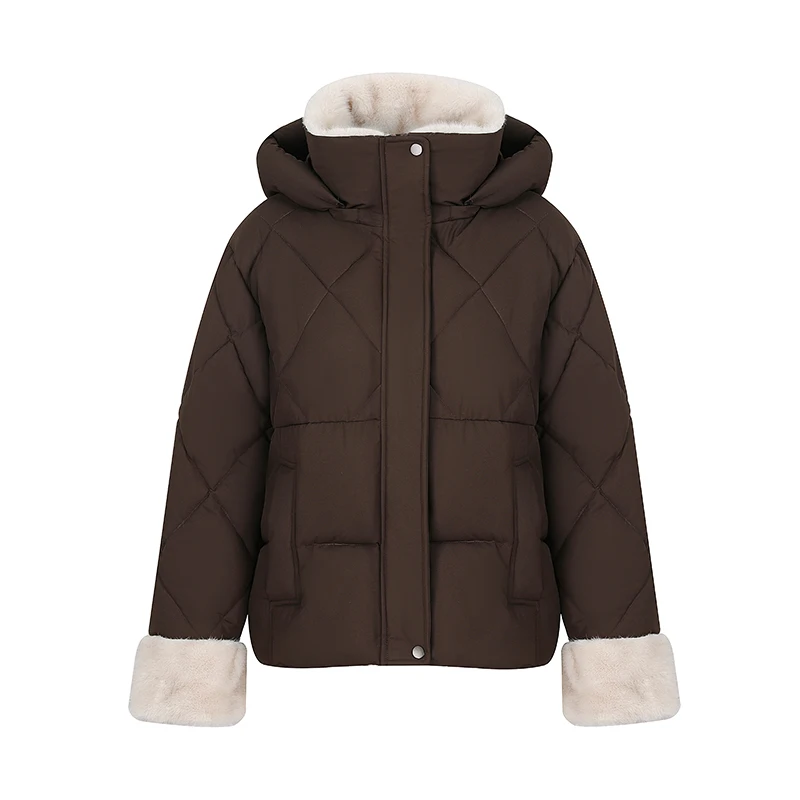 2025 Winter Women Jacket Warm Parkas Female Thicken Coat Cotton Padded Long Hooded Outwear Casual Loose Women Snow Parka Jackets