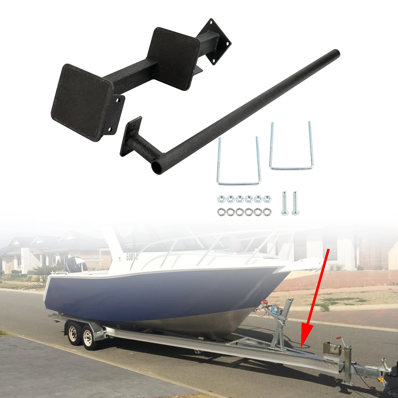 

Artudatech 2 Step Dual Step bass Boat Trailer Steps