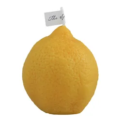 Decorative Fragrance Gift Lemon Candle DIY Fragrance Birthday Gift Imitation Fruit Candle