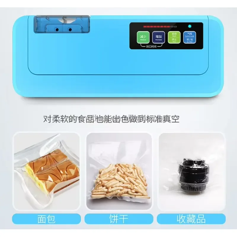 Automatic Vacuum Sealer Machine for Food Storage Freshness Preservation Portable Electric Vacuum Packaging Device with Bags