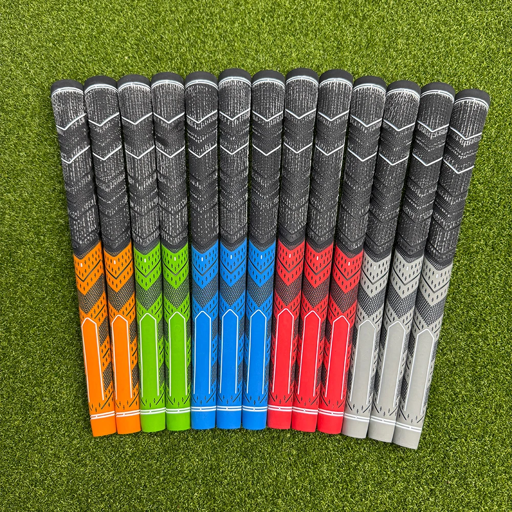 Рукоятки для гольф-паттера, нескользящие, износостойкие, среднего размера, стандартные, с сильным захватом, резиновые, хлопчатобумажные, с железными и деревянными рукоятками Рукоятки для гольф-паттера, нескользящие, износостойкие, среднего размера, стандартные, с сильным захватом, резиновые, хлопчатобумажные, с железными и деревянными рукоятками