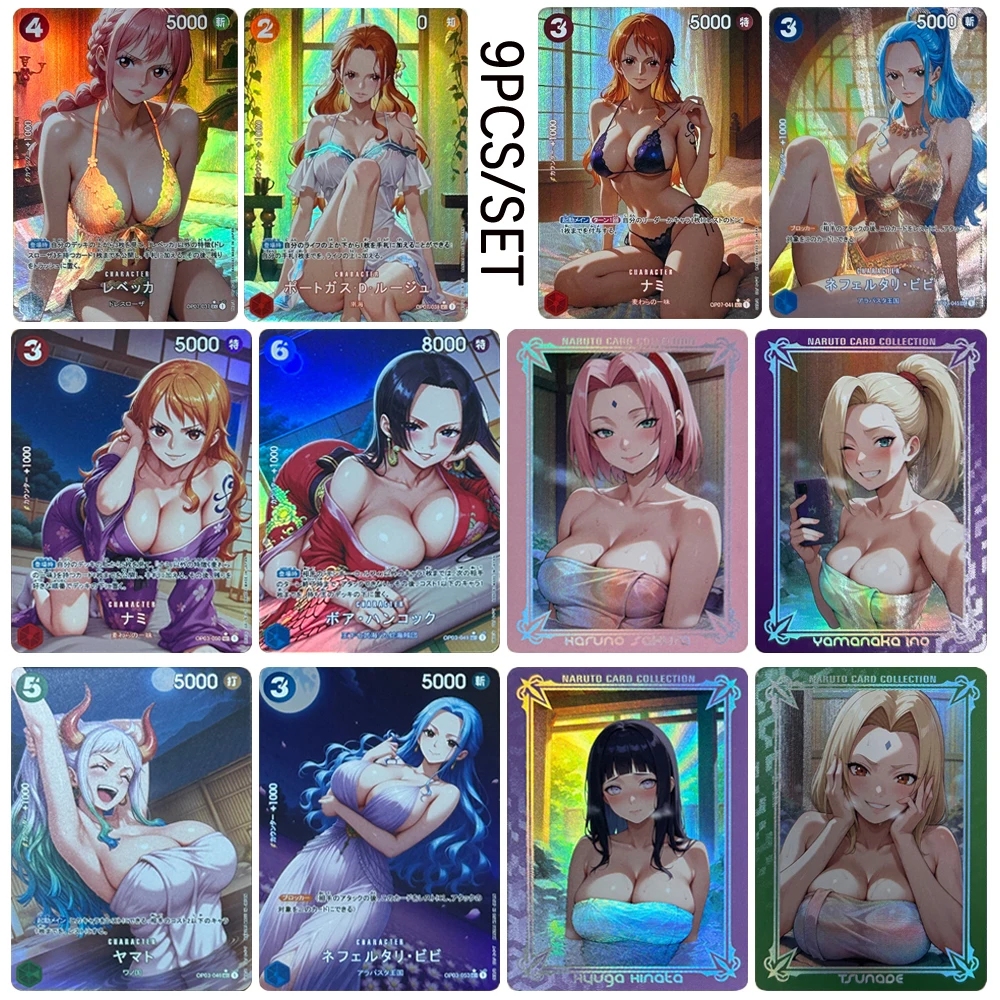 

Цельные коллекционные карты DIY 9 шт./компл. Нами Робин Хэнкок Ямато Ута Перона подпись радужный блеск Текстурированный праздничный подарок