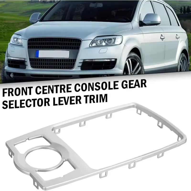 4F0864260 Central Console Chrome Gear Selector Trim for Audi A6 C6 2005-2011 - view 5