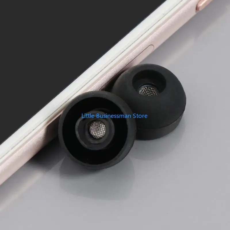Ohrpolster Ohrkappen für IE800 Weiche Silikon-Ohrstöpsel mit Filternetz In-Ear-Kopfhörerabdeckungen Ohrhörer-Spitzenkissen 5 – Detail 6