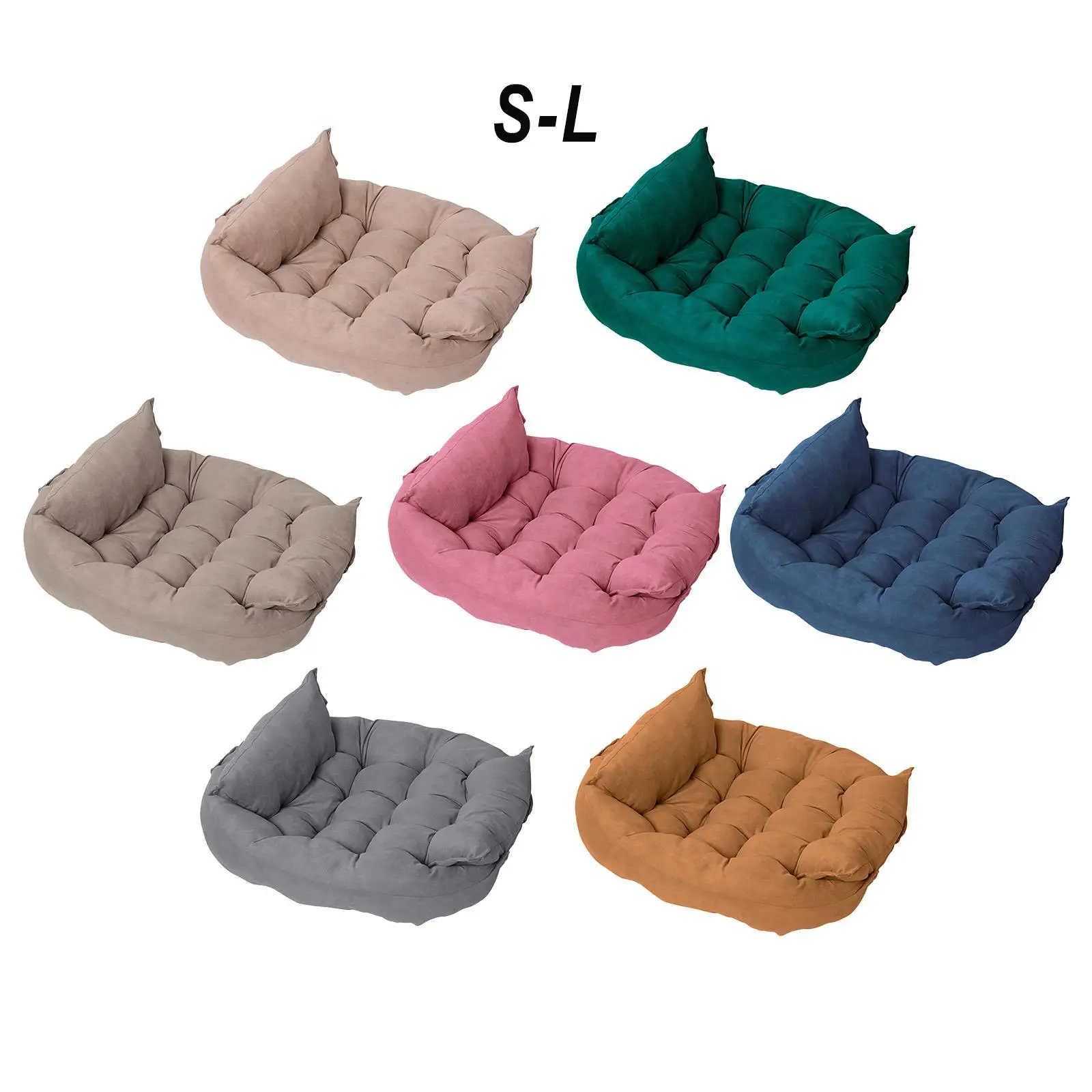 Camas suaves para perros y gatos, cama plegable para las cuatro estaciones, casa nido para perros pequeños, medianos y grandes