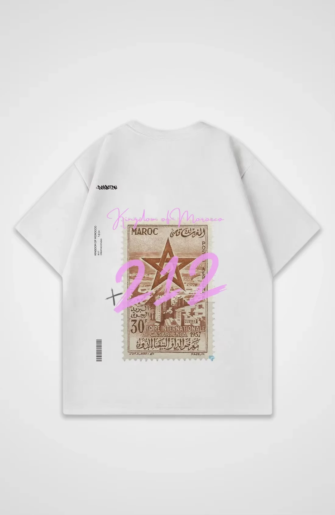 2025 مملكة المغرب تي شيرت للرجال جرافيك تي شيرت بلايز الملابس القطنية تي شيرت رجالي قمصان وتي شيرت Y2K جودة عالية #3