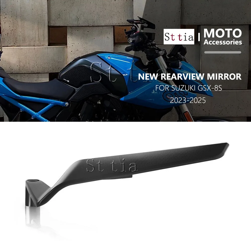 

New CNC Aluminium Motorcycle Side Mirrors Rearview Mirror For SUZUKI GSX​-8S GSX 8S GSX8S 2023-2025 Wind Wing Rear View Mirrors