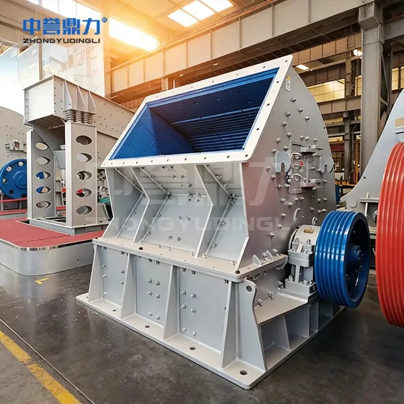 PCZ Heavy Hammer Crusher Single Stage Crushing Machine No Grate Design Large Capacity For Sale Mining Equipment Stone Rock Ore