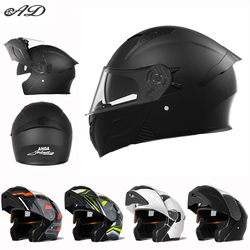 

Motorcycle Helmet DOT Certification Full Face Helmet for Men Warm Moto Riding Indispensable Helmet Casco Moto Cascos Para Moto