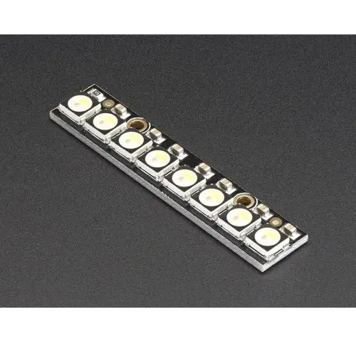 8-Bit 5050 RGBW SK6812 LED-Ring mit integriertem Treiber, neutralweiß 4500K für Arduino – Detail 3