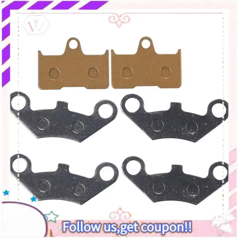 

A76T-6 Piece Front Rear Brake Pads Replace As Shown Motorcycle Accessories For Cfmoto CF500 500Cc CF600 600Cc X5 X6 X8 U5 ATV UT