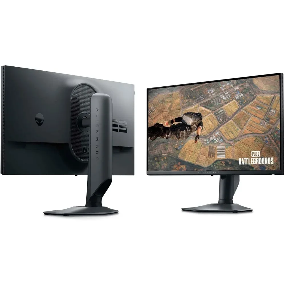 Alienware Monitor Gaming AW2523HF, Monitor Gaming-layar 24.5 inci (1920x1080) 360Hz, sinkronisasi gratis AMD, tinggi/Tilt/putar